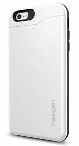 Spigen iPhone 6s Plus/6 Plus ile Uyumlu Kılıf Slim Armor CS Shimmery White