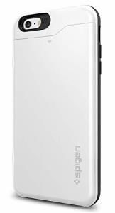 Spigen iPhone 6s Plus/6 Plus ile Uyumlu Kılıf Slim Armor CS Shimmery White