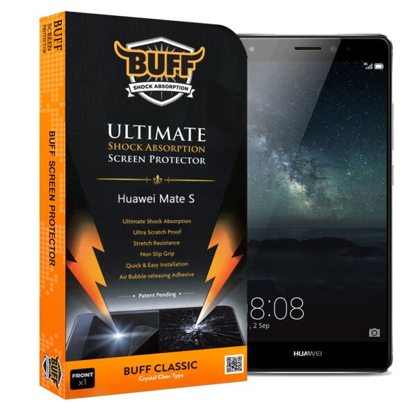Buff Mate S ile Uyumlu Darbe Emici Ekran Koruyucu Film