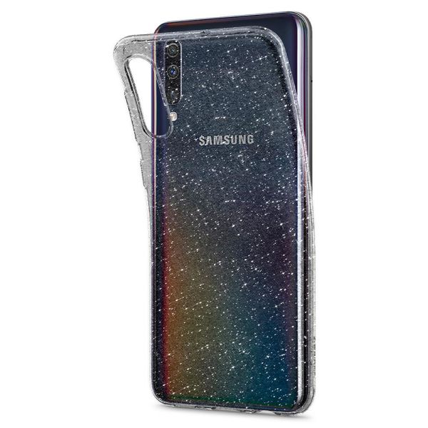 Spigen Galaxy A50s/A30s/A50 ile Uyumlu Kılıf Liquid Crystal Glitter Crystal Quartz