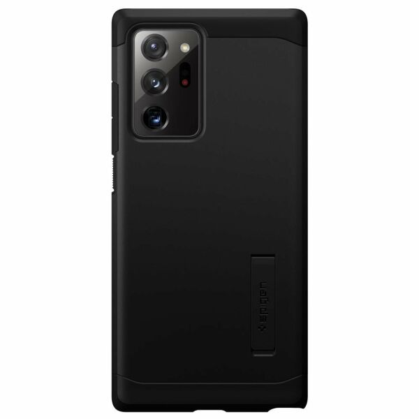 Spigen Galaxy Note 20 Ultra ile Uyumlu Kılıf Tough Armor Black