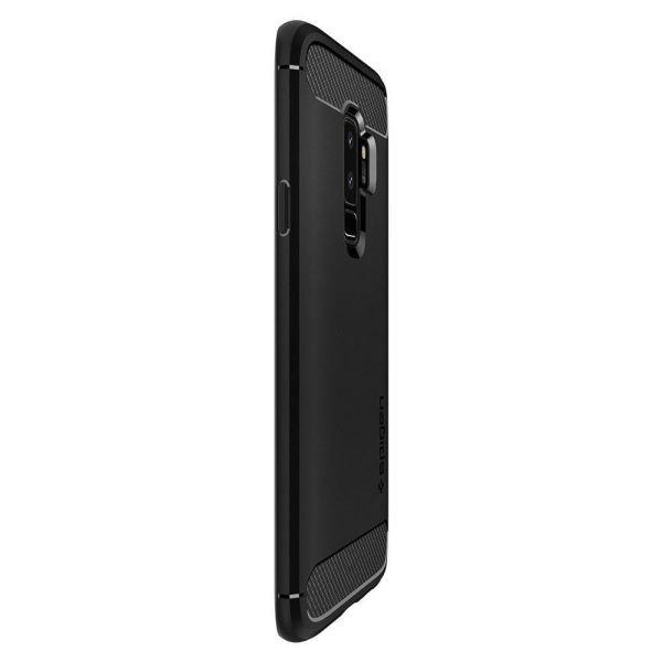 Spigen Galaxy S9 ile Uyumlu Kılıf Rugged Armor