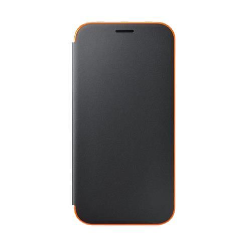 Galaxy A7(2017) ile Uyumlu Neon Flip Cover Siyah EF-FA720PBEGWW (Out)