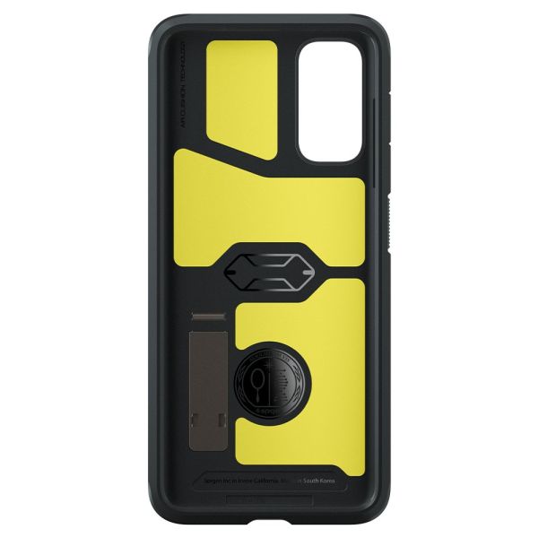 Spigen Galaxy S20 ile Uyumlu Kılıf Tough Armor Gunmetal
