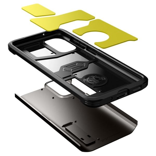 Spigen Galaxy S20 ile Uyumlu Kılıf Tough Armor Gunmetal