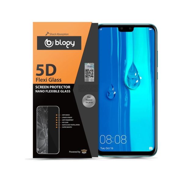 Blogy Y9 2019 ile Uyumlu Flexi 5D Ekran Koruyucu