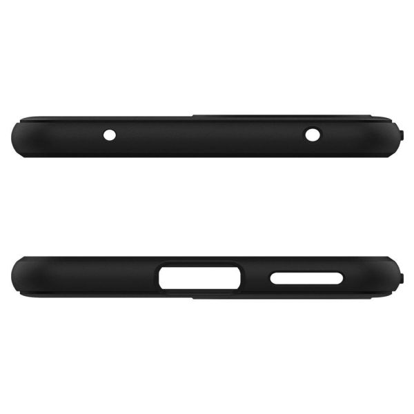 Spigen Mi 11 Lite ile Uyumlu Kılıf Rugged Armor Matte Black