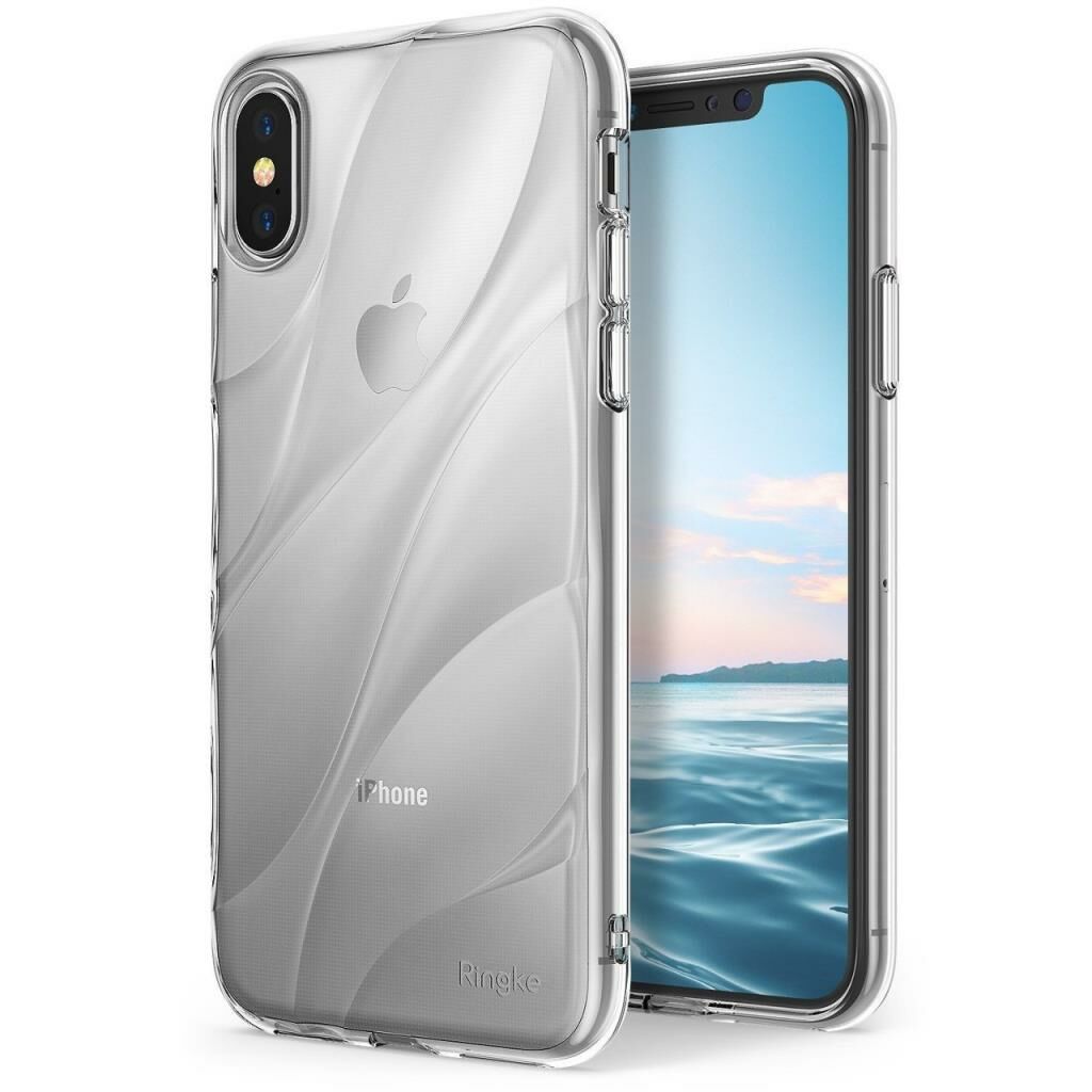 Ringke Flow iPhone X ile Uyumlu KIlıf Crystal Clear