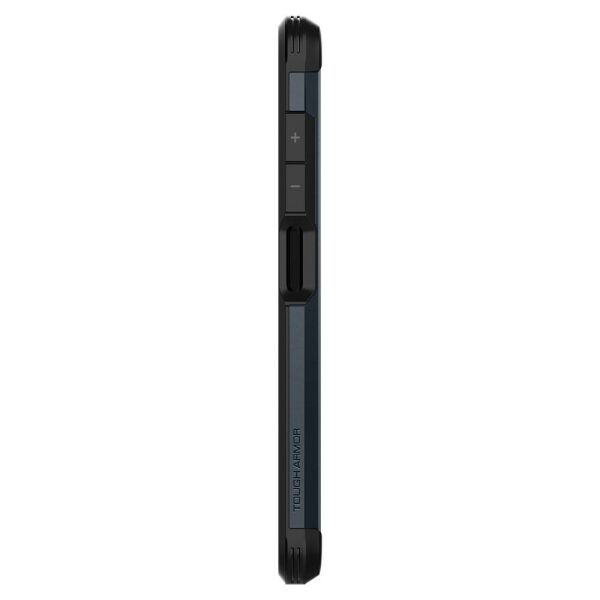 Spigen Poco X3 NFC / Poco X3 Pro ile Uyumlu Kılıf Tough Armor Metal Slate