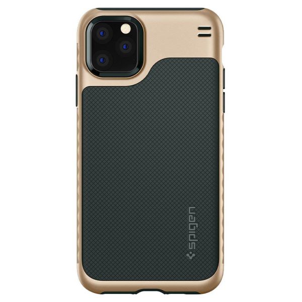 Spigen iPhone 11 Pro Max ile Uyumlu Kılıf Hybrid NX Forest Green