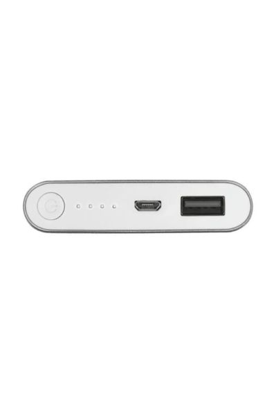 Trust Ula Thin Metal Powerbank 8000 mAh Taşınabilir Şarj Cihazı Gümüş