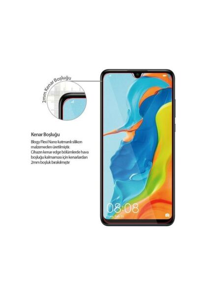 Blogy P30 Lite ile Uyumlu Flexi Nano Ekran Koruyucu