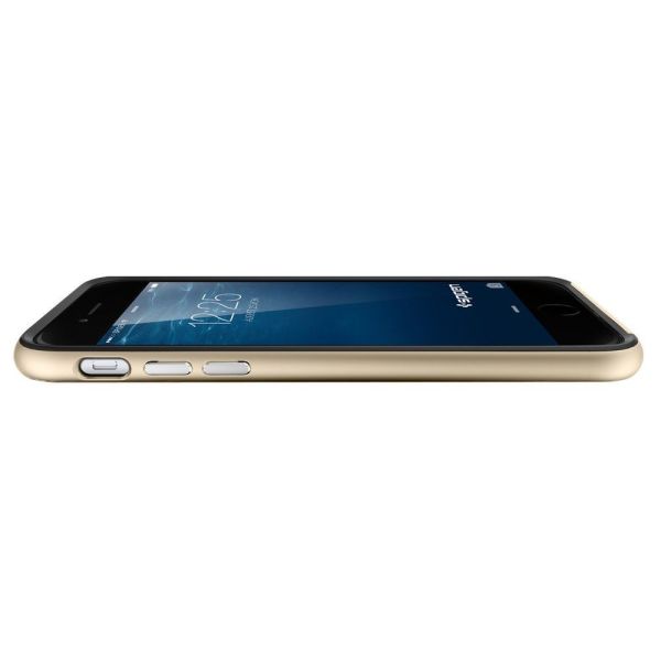 Spigen iPhone 6 Plus/6s Plus ile Uyumlu Kılıf Neo Hybrid Gun Metal