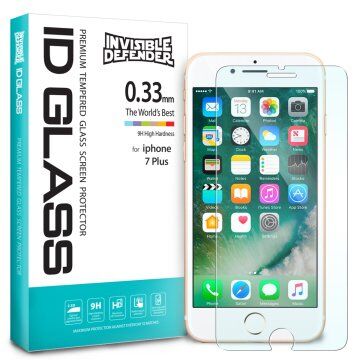 Ringke IDGL İphone 7 Plus ile Uyumlu Glass Ekran Koruyucu 0.33 mm