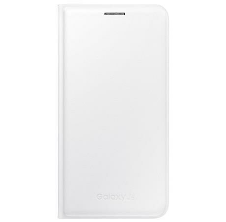 Galaxy J5 ile Uyumlu Flip Wallet Kılıf Beyaz EF-WJ500BWEGWW