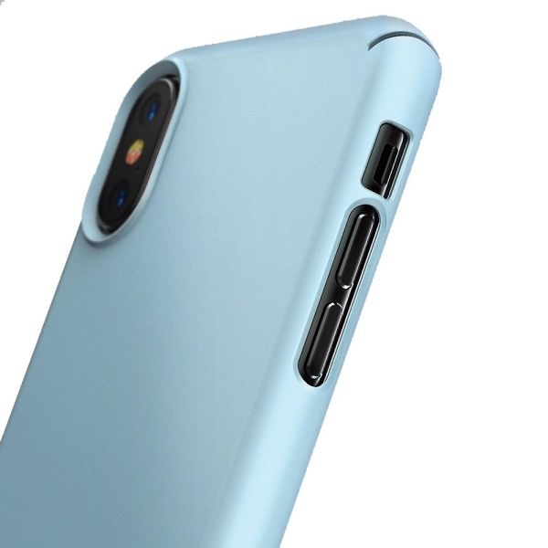 Ringke Slim iPhone X ile Uyumlu KIlıf Sky Blue