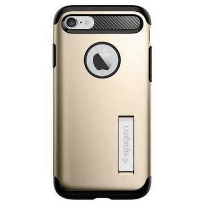 Spigen iPhone 7/8 ile Uyumlu Kılıf Slim Armor Champagne Gold
