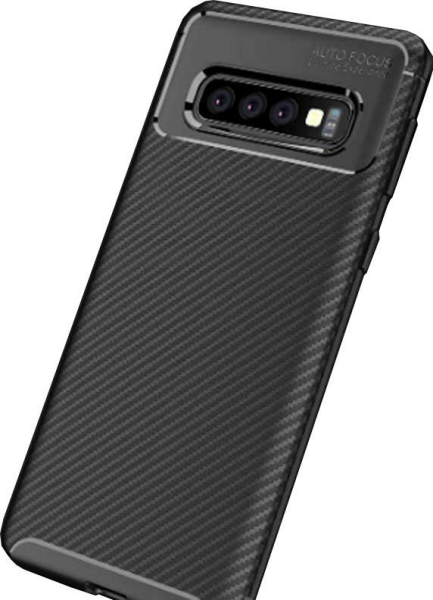 Zore Galaxy S10+ Plus ile Uyumlu Negro Silikon Kılıf Siyah