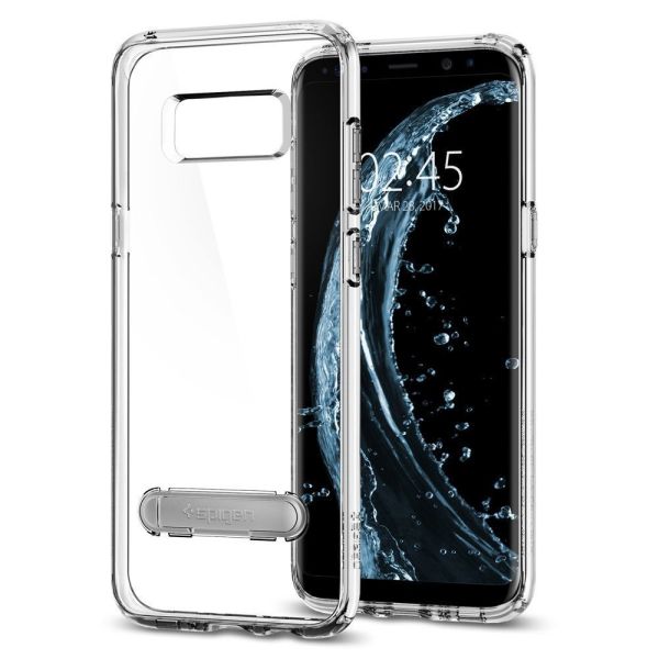 Spigen Galaxy S8 ile Uyumlu Kılıf Ultra Hybrid S Crystal Clear