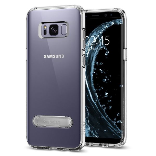 Spigen Galaxy S8 ile Uyumlu Kılıf Ultra Hybrid S Crystal Clear