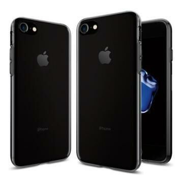 Spigen iPhone 7/8 ile Uyumlu Kılıf Liquid Crystal 4 Tarafı Kapalı Space Crystal