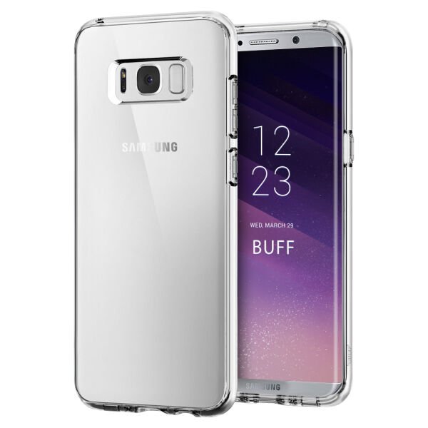 Buff Galaxy S8 ile Uyumlu Air Hybrid Kılıf Crystall Clear