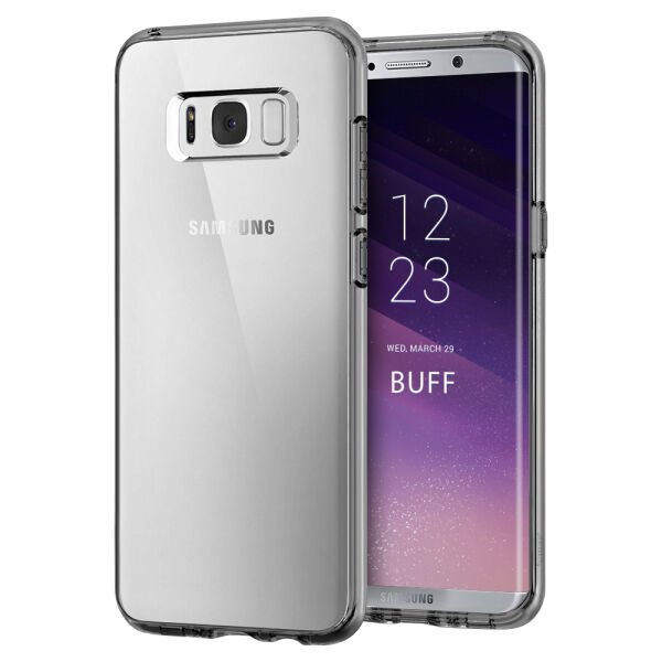 Buff Galaxy S8 Plus ile Uyumlu Air Hybrid Kılıf Crystall Clear
