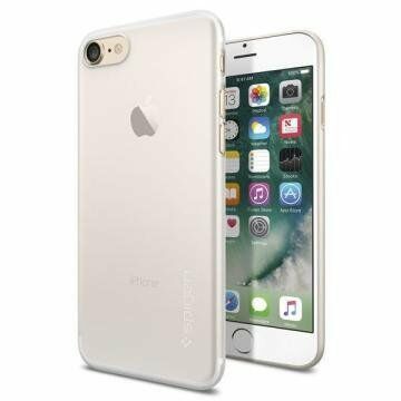 Spigen iPhone 7 ile Uyumlu Kılıf Air Skin Ultra İnce 4 Tarafı Tam Koruma Soft Clear