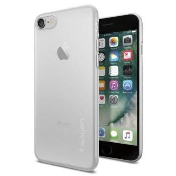 Spigen iPhone 7 ile Uyumlu Kılıf Air Skin Ultra İnce 4 Tarafı Tam Koruma Soft Clear