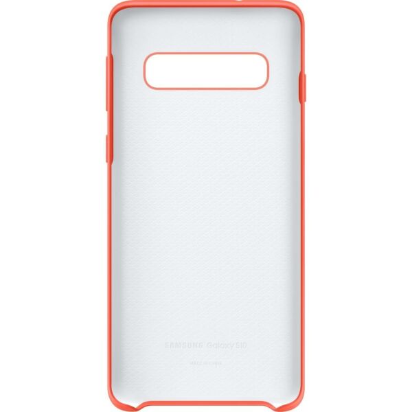 Galaxy S10 ile Uyumlu Kılıf Silicone Cover Pembe EF-PG973THEGWW