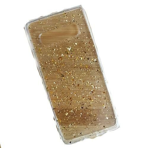 Galaxy S10 Plus ile Uyumlu Simli Glitter Kılıf