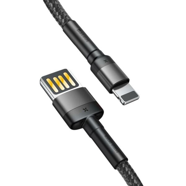 Baseus Cafule 1.5A Lightning 2M Şarj Kablosu CALKLF-HG1 Gri