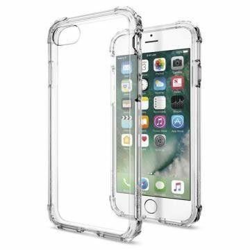 Spigen iPhone 7/8 ile Uyumlu Kılıf Crystal Shell Crystal Clear