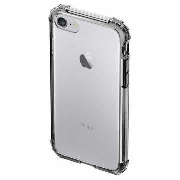 Spigen iPhone 7/8 ile Uyumlu Kılıf Crystal Shell Dark Crystal