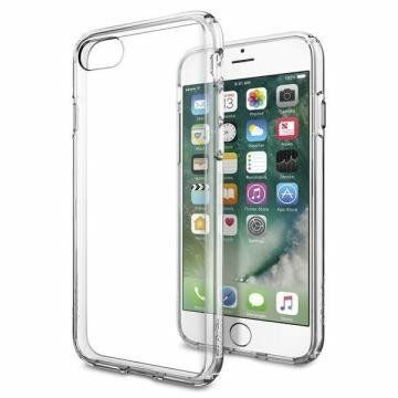 Spigen iPhone 7 ile Uyumlu Kılıf Ultra Hybrid Crystal Clear