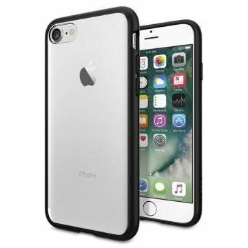 Spigen iPhone 7 ile Uyumlu Kılıf Ultra Hybrid Black