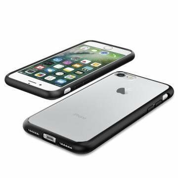 Spigen iPhone 7 ile Uyumlu Kılıf Ultra Hybrid Black