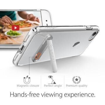 Spigen iPhone 7 ile Uyumlu Kılıf Ultra Hybrid S Crystal Clear