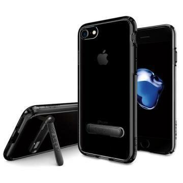 Spigen iPhone 7 ile Uyumlu Kılıf Ultra Hybrid S Jet Black