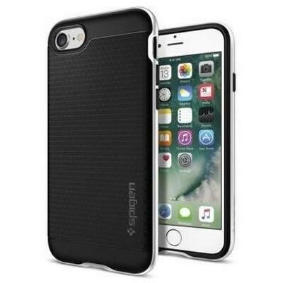 Spigen iPhone 7 ile Uyumlu Kılıf Neo Hybrid Satin Silver