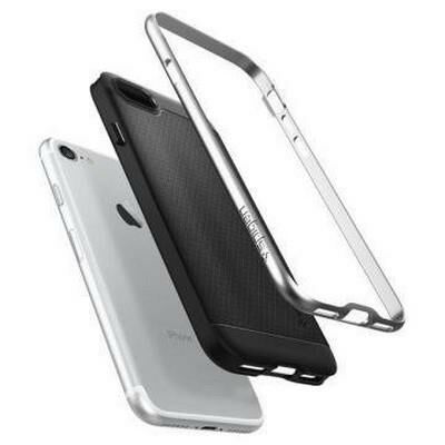 Spigen iPhone 7 ile Uyumlu Kılıf Neo Hybrid Satin Silver
