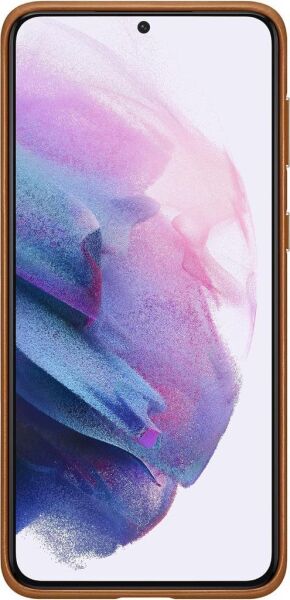 Galaxy S21 Plus ile Uyumlu Kılıf Leather Cover Kahverengi EF-VG996LAEGWW
