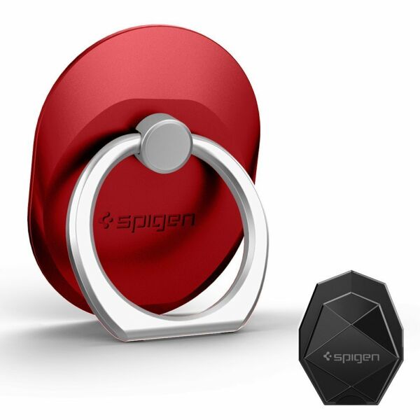 Spigen Telefon Halkası Style Ring Selfie Yüzük Red