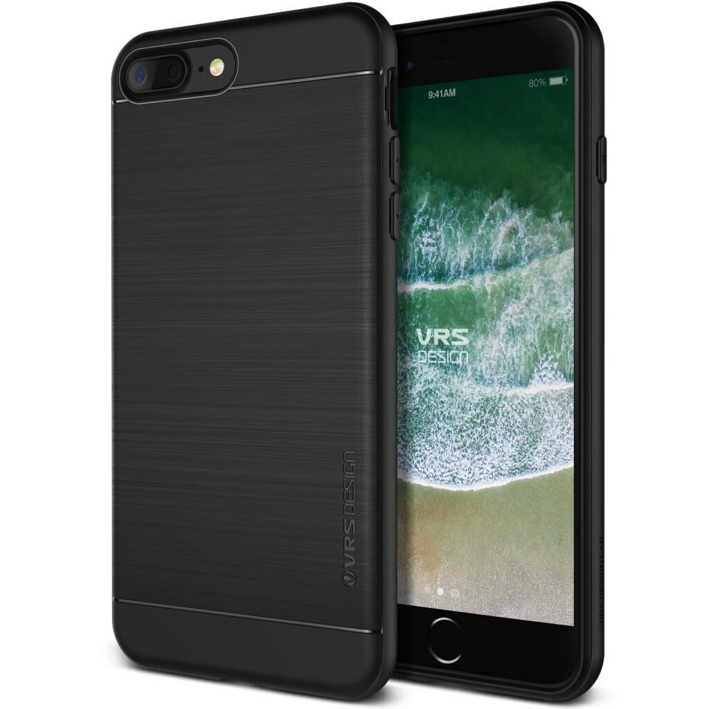 VRS Design iPhone 8 Plus/7 Plus ile Uyumlu New Simpli Fit Phantom Black