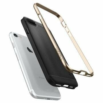 Spigen iPhone 7 ile Uyumlu Kılıf Neo Hybrid Champagne Gold
