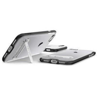 Spigen iPhone 7/8 ile Uyumlu Kılıf Crystal Hybrid Black