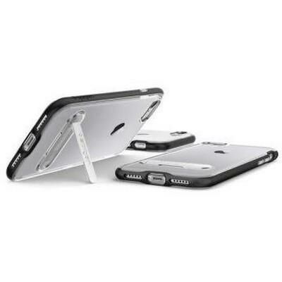Spigen iPhone 7/8 ile Uyumlu Kılıf Crystal Hybrid Black