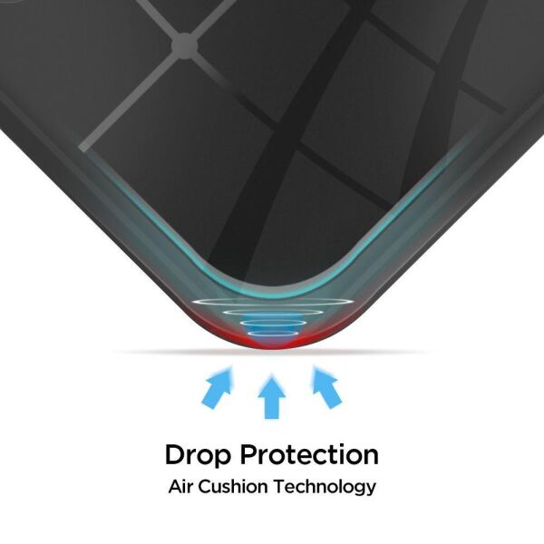Spigen Xperia 1 ile Uyumlu Kılıf Rugged Armor Matte Black