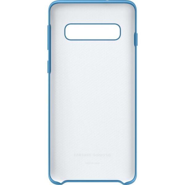 Galaxy S10 ile Uyumlu Kılıf Silicone Cover Mavi EF-PG973TLEGWW