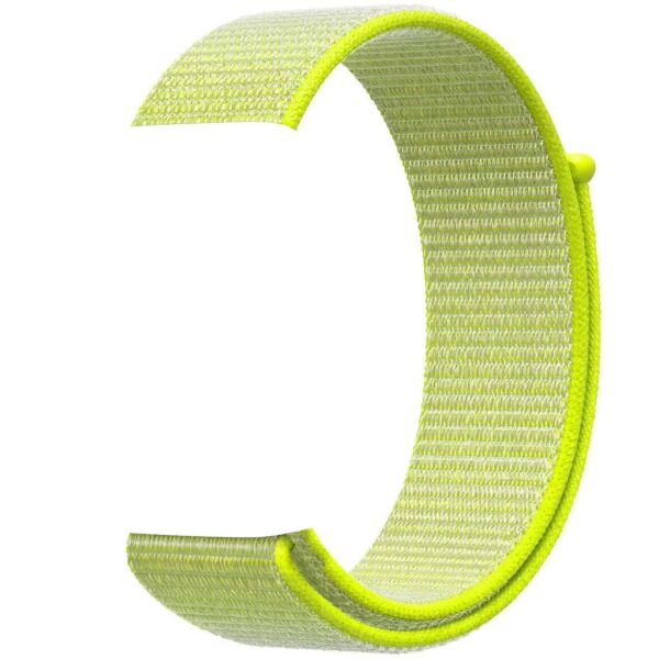 Apple Watch ile Uyumlu 38-40 Kumaş Kayış Fıstık Yeşili